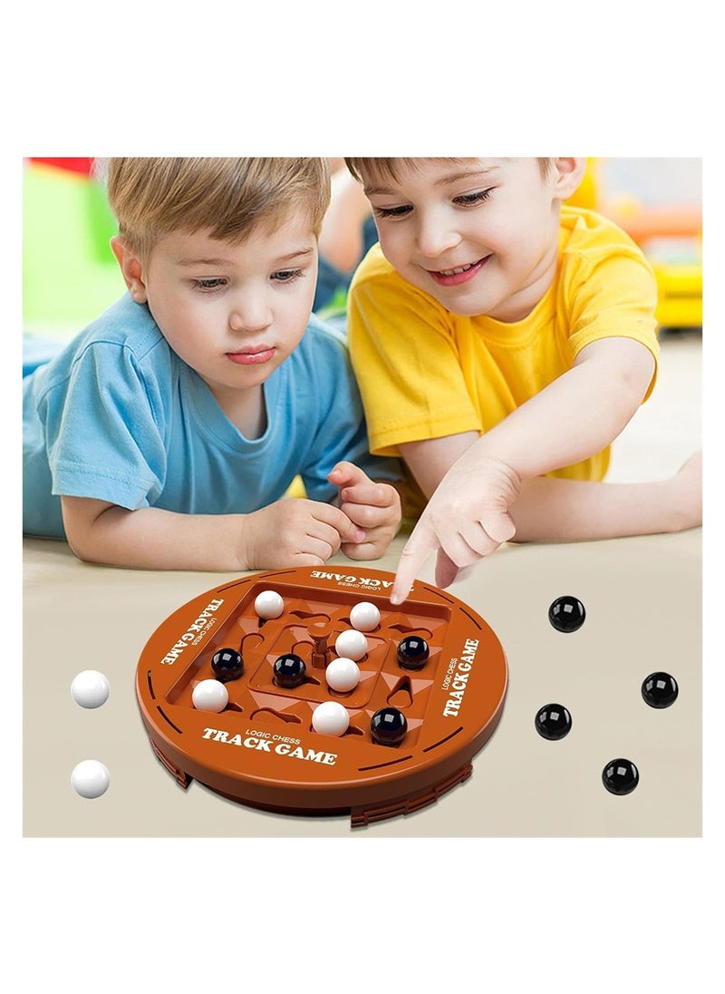 Orbito Board Game, Logic Chess Track Board Game, Educational Classic Strategy Board Games,2 Players Fun Family Desktop Board Game, Strategy Game for Kids and Adults