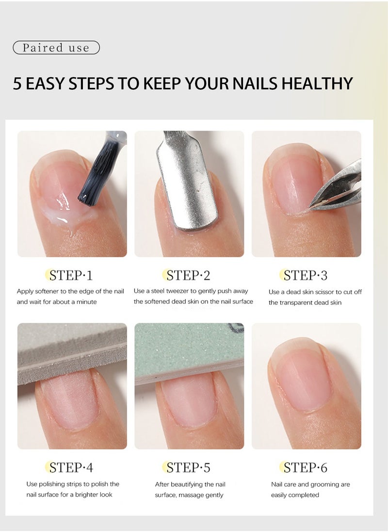 solingen - Complete Nail Care and Softening Kit - Professional Grade Nail Files, Cuticle Pusher, Cuticle Nipper and Softening Agent for Perfect Manicures - Image 1