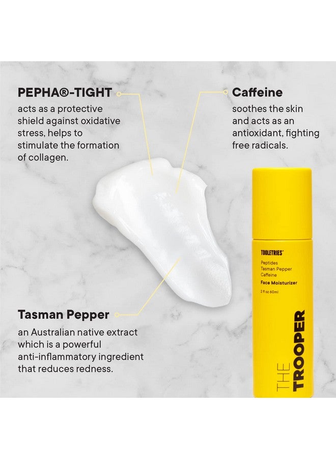 توليتريز مرطب الوجه تروبر، كريم الوجه خفيف الوزن للرجال بمكونات طبيعية يرطب ويقلل التجاعيد والخطوط الدقيقة والاحمرار، صنع في أستراليا، 2 أونصة سائلة - Image 2