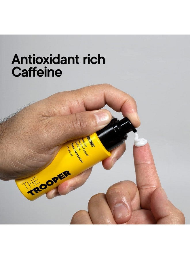 توليتريز مرطب الوجه تروبر، كريم الوجه خفيف الوزن للرجال بمكونات طبيعية يرطب ويقلل التجاعيد والخطوط الدقيقة والاحمرار، صنع في أستراليا، 2 أونصة سائلة - Image 3