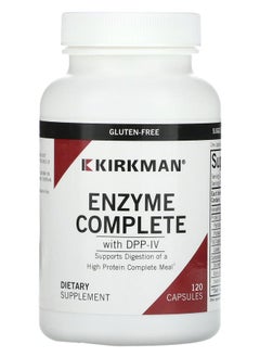 Kirkman Labs Enzyme Complete With DPP-IV 120 Capsules 
