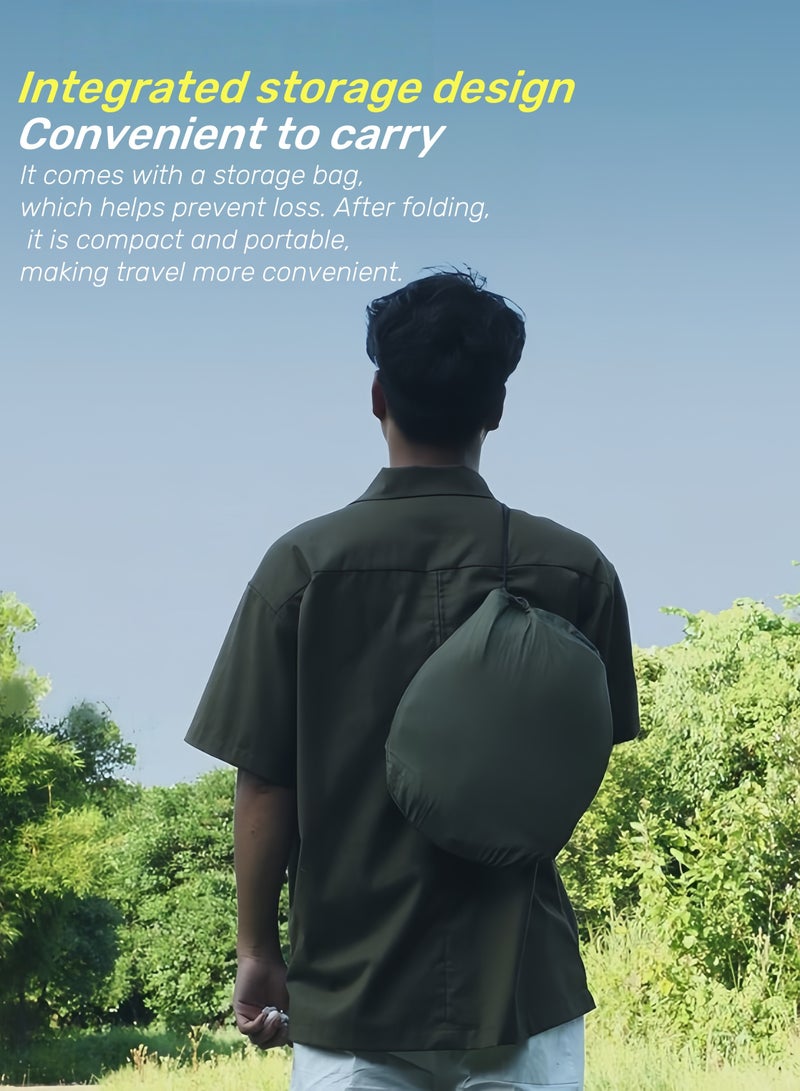 Beautiful Hammock with Mosquito Net, Anti-rollover for Outdoor Camping, Nylon Material, Single and Double Mosquito Net Hammock - Image 3