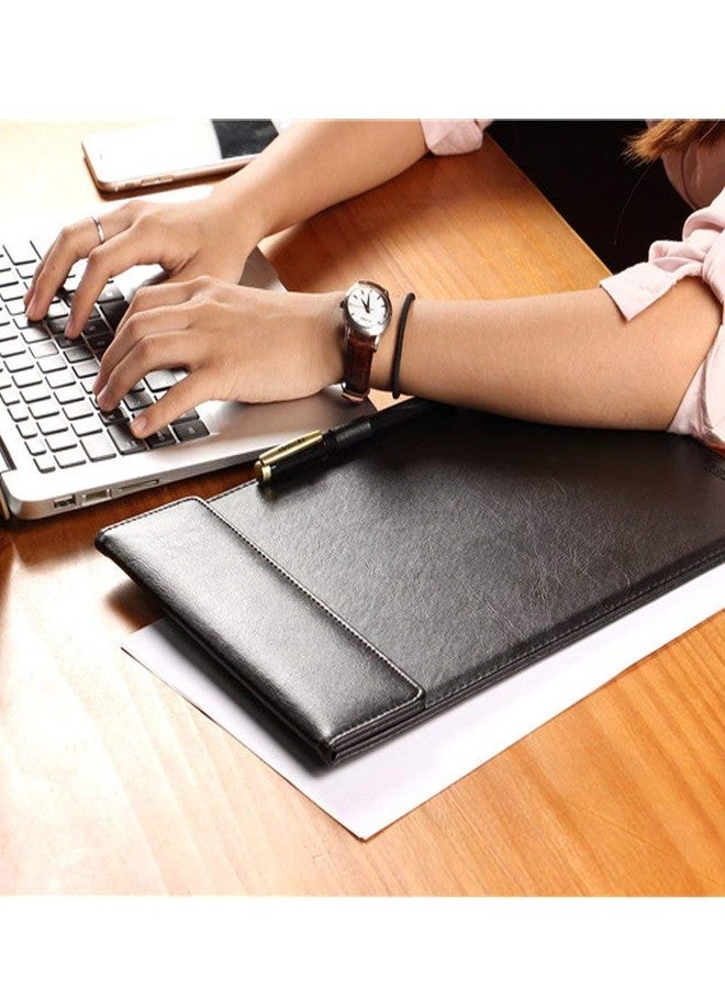 Amazinghind Writing pad for exam. Exam pad Made of PU Leather with Pen Holder Loop.Exam Board/pad for Writing for Your Business Meeting Conference. Size: A4 | Color: Black - Image 5