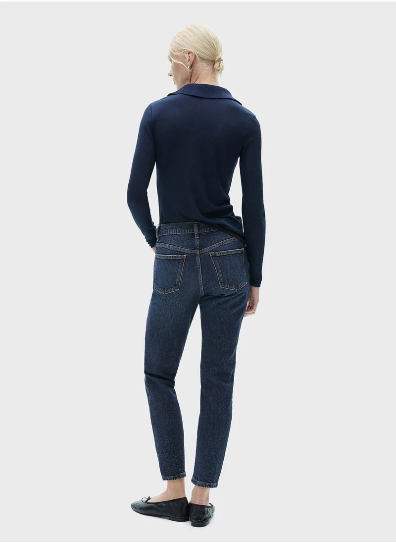 MANGO High Waist Jeans