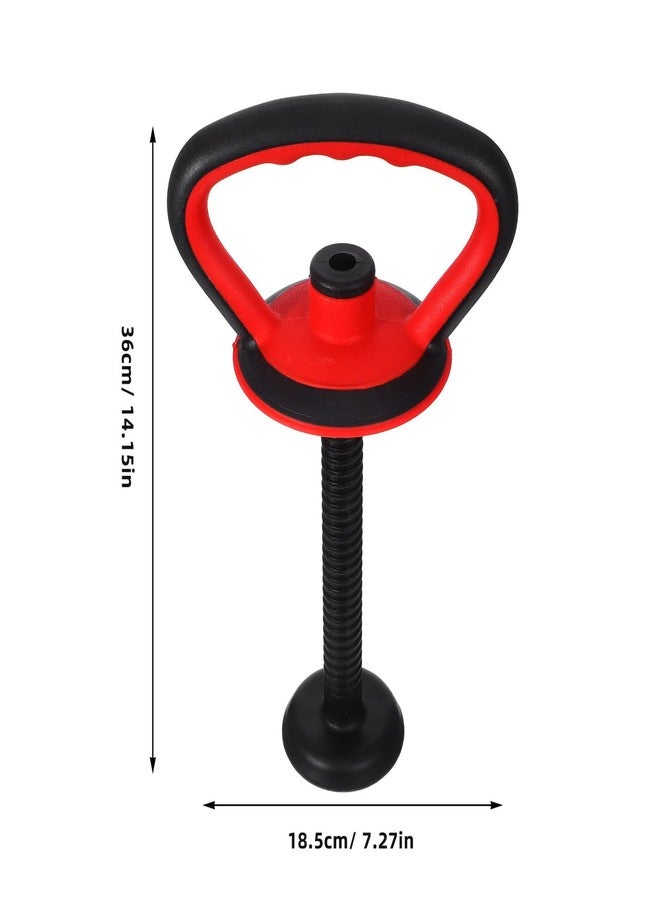 FOYTOKI Adjustable Kettlebell Handle with Stable Base and Nut Quick Assembly Ergonomic Grip for Strength Training Full Body Workouts Home Gym 14.17X7.28X4.80In - Image 2