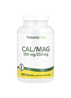 Natures Plus NaturesPlus, Cal/Mag, 180 Tablets  - Image 1