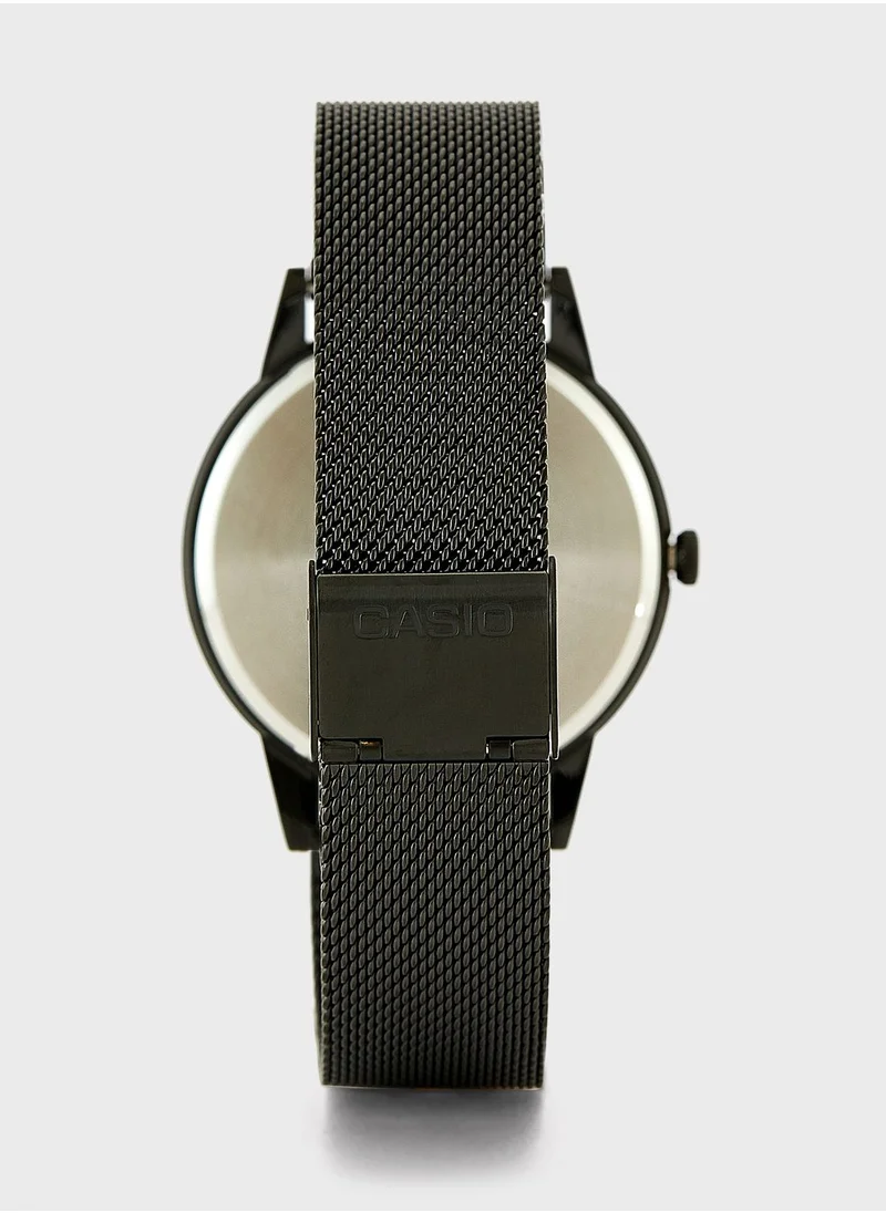 CASIO Mtp-E600Mb-4Bdf Analog Watch