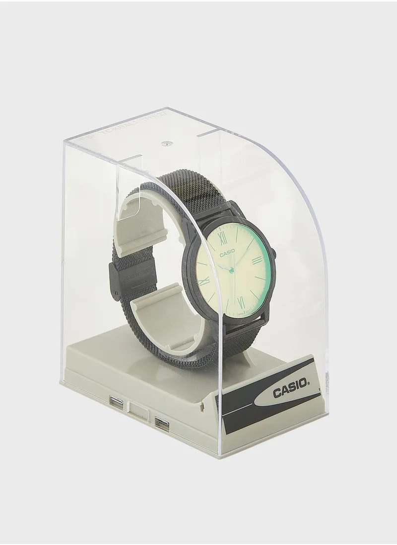 CASIO Mtp-E600Mb-4Bdf Analog Watch