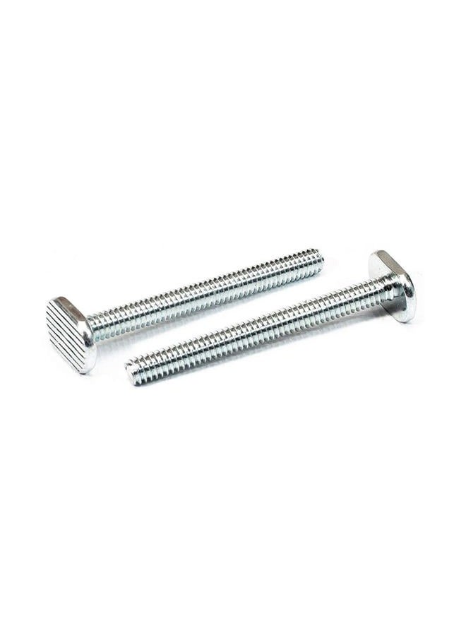 POWERTEC 1/4"-20 T Track Bolts 20 Pack for T Track, 2-1/2 Inch Long T Slot Bolts for Universal T Track, T Track Accessories for Woodworking Jigs and Fixtures (QTB1005) - Image 2