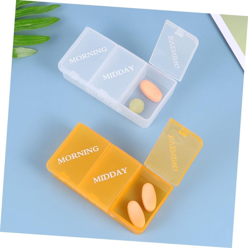 21-grids Pill Organizer Box Weekly Medicine Storage Container Plastic Green Portable Travel Pill Case for Daily Medication Management - Image 4