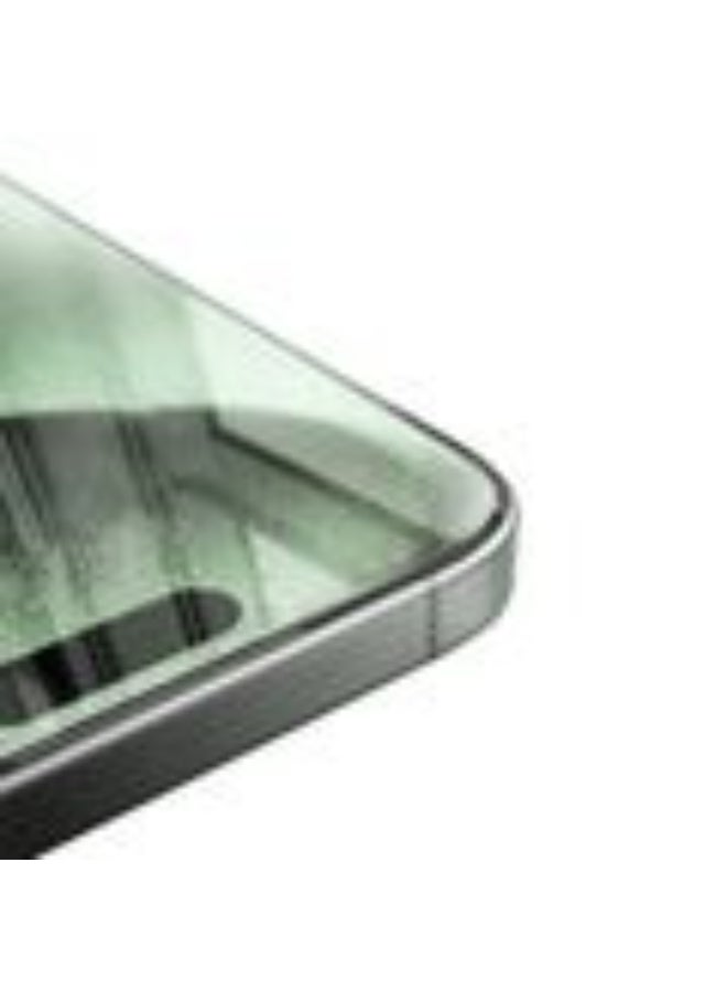 GREEN LION iPhone 17 Air 9H Steve HD iP Screen Protector / 9H Hardness / Double Tempered Glass/ Anti-Scratch / Shockproof Edge / Ultra Thin (0.33mm) / Full-Screen Coverage - Black Edge/Clear - Image 5
