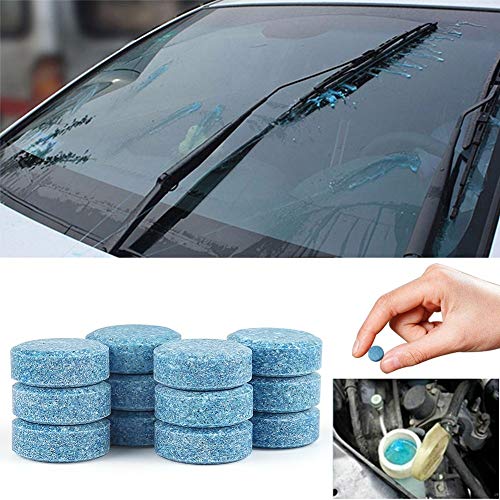 HSR Car Accessories 40PCS/1Set Car Wiper Detergent Effervescent Tablets Washer Auto Windshield Cleaner Glass Wash Cleaning Compact Concentrated Tools (40) - Image 5