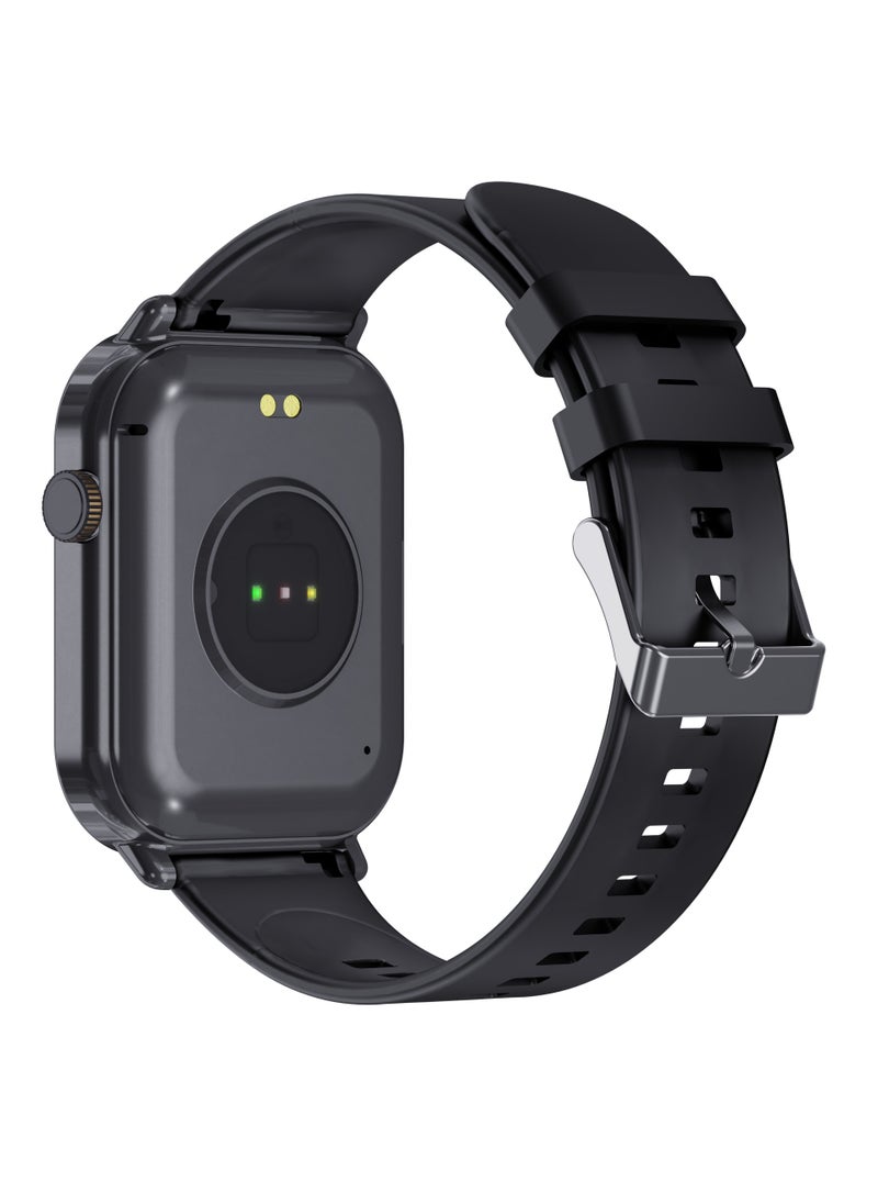 iOsuite - Due 2 Smart Watch with Bluetooth Call AMOLED 2.16" Screen Fitness Tracker with Heart Rate Sleep Monitor, IP68 Waterproof Activity Tracker for Android and IOS Phones - Image 1