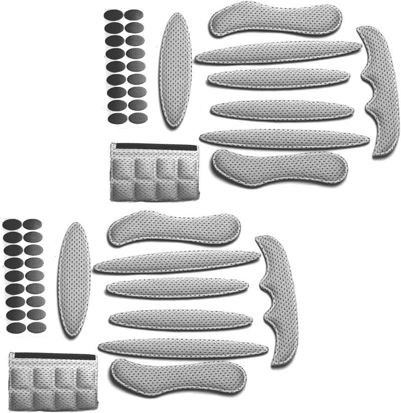 MTGHYARE Bike Helmet Padding Kit, Universal Bicycle Replacement Foam Pads Padding Set Helmet Cushions Mats for Bike Cycling Motorcycle Helmet - Image 1