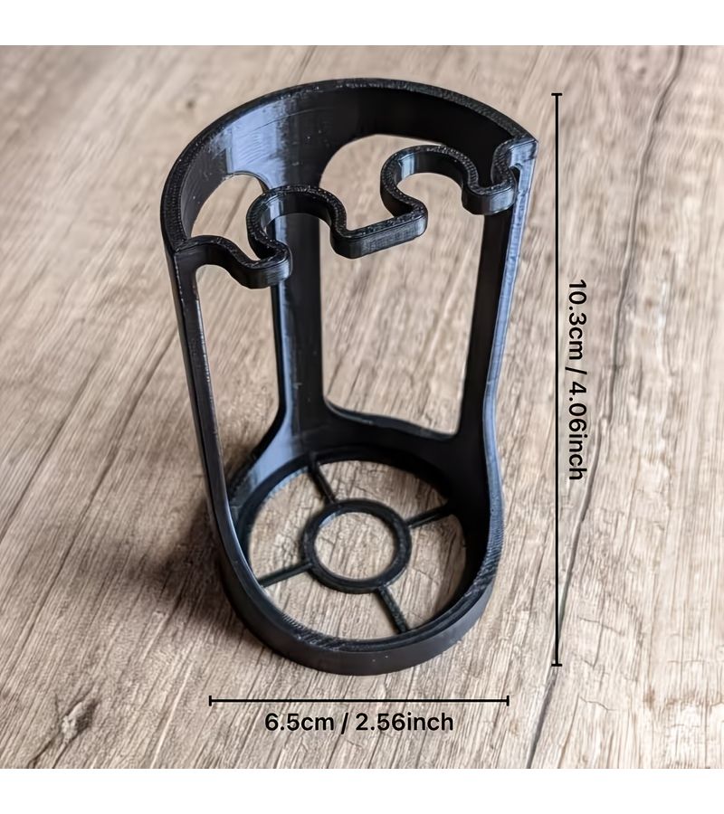 White Electric Toothbrush Head Holder For Bathroom Storage Rack And Collection Tray - Image 3