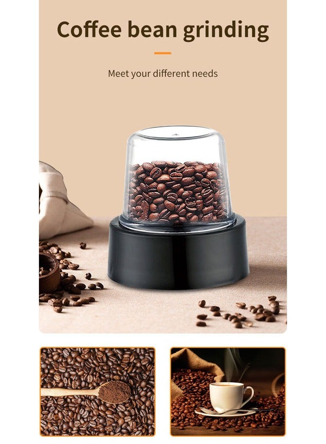 sokany 2 in 1 Countertop Blender with Grinder Mills,Electric Blender, Chopper Stainless Steel Blade, 1.6L Large Jar and Coffee Grinder, Chopper, Smoothie Maker,SK-185,Black - Image 4