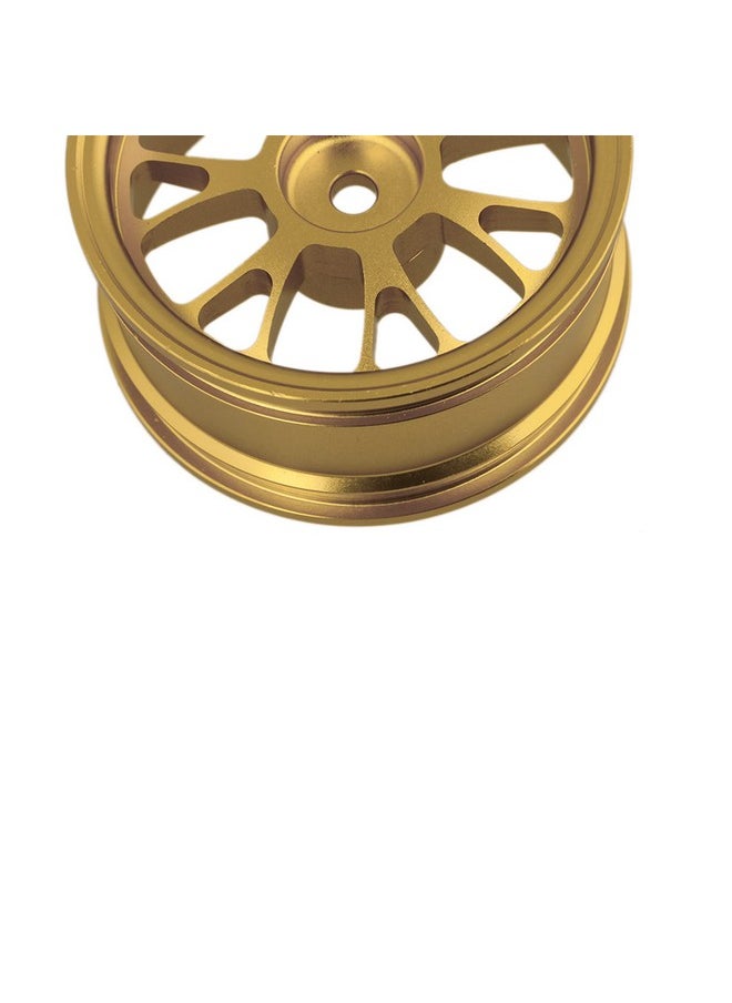 Mxfans Mxfans 4PCS RC Golden Al. Upgrade 50008Y Y-Shape Wheel Rim RC1:10 On-Road Car & Drift Car  - Image 5