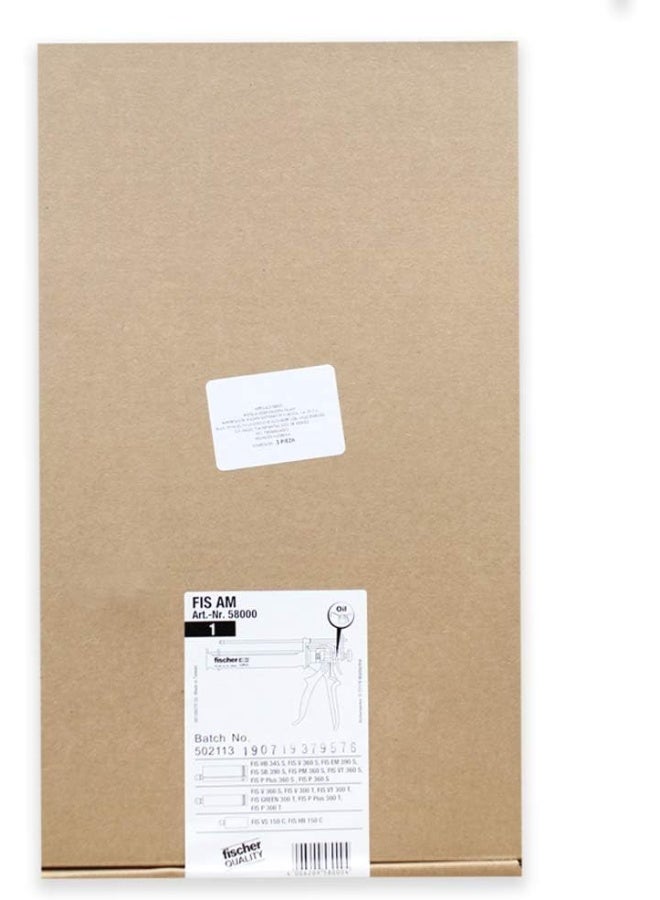 fischer dispenser FIS AM for 2 Chamber Cartridges Up to 13.2 Oz (390ml) Suitable For Quickly Dispensing Heavy-Duty Applicator Gun Essential Tool For Decorators, Tilers, Window Fitters Etc, Pack Of 1 - Image 4