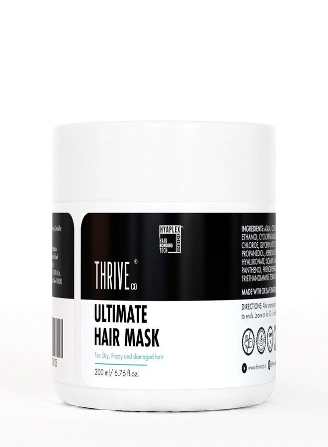 ThriveCo Ultimate Hair Mask With Hyaplex™| For Dry, Lifeless, Frizzy, and Damaged Hair | Smooths Frizz, Repairs Damage, Hydrates & Strengthens Hair | 200 ml - Image 1