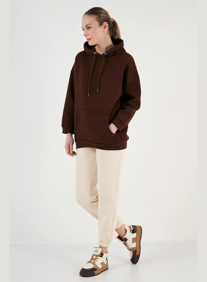Lela  Lela Regular Fit Cotton Hooded Collar Raised Winter 2-Pack Sweat Women's SWEAT 5863854S2 for Women | Best Price UAE