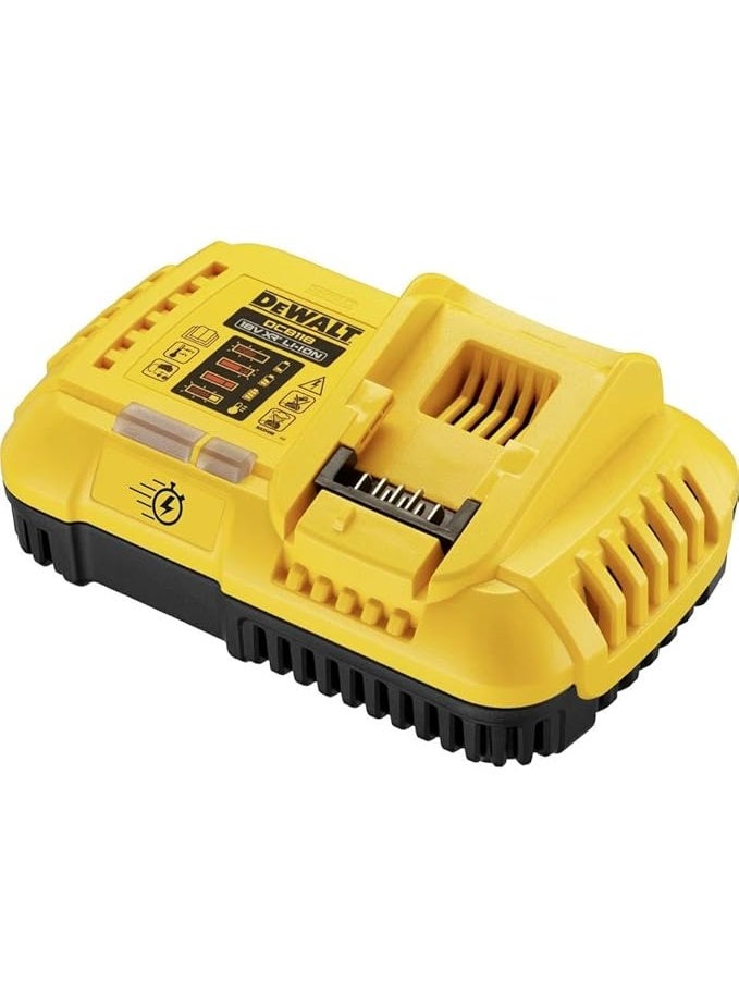 DEWALT DCB118-B1 XR Fast Charger for 18V/54V Li-ion FLEXVOLT Batteries