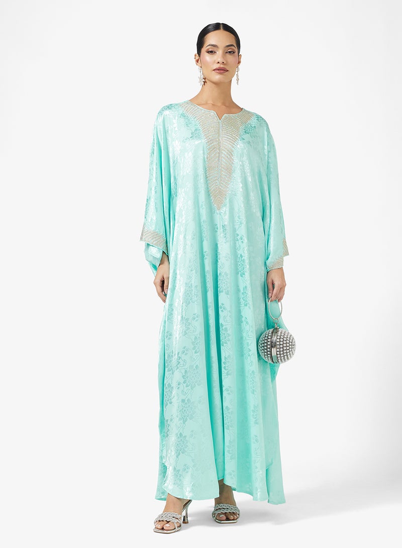 Khizana Printed Kaftan - Image 1