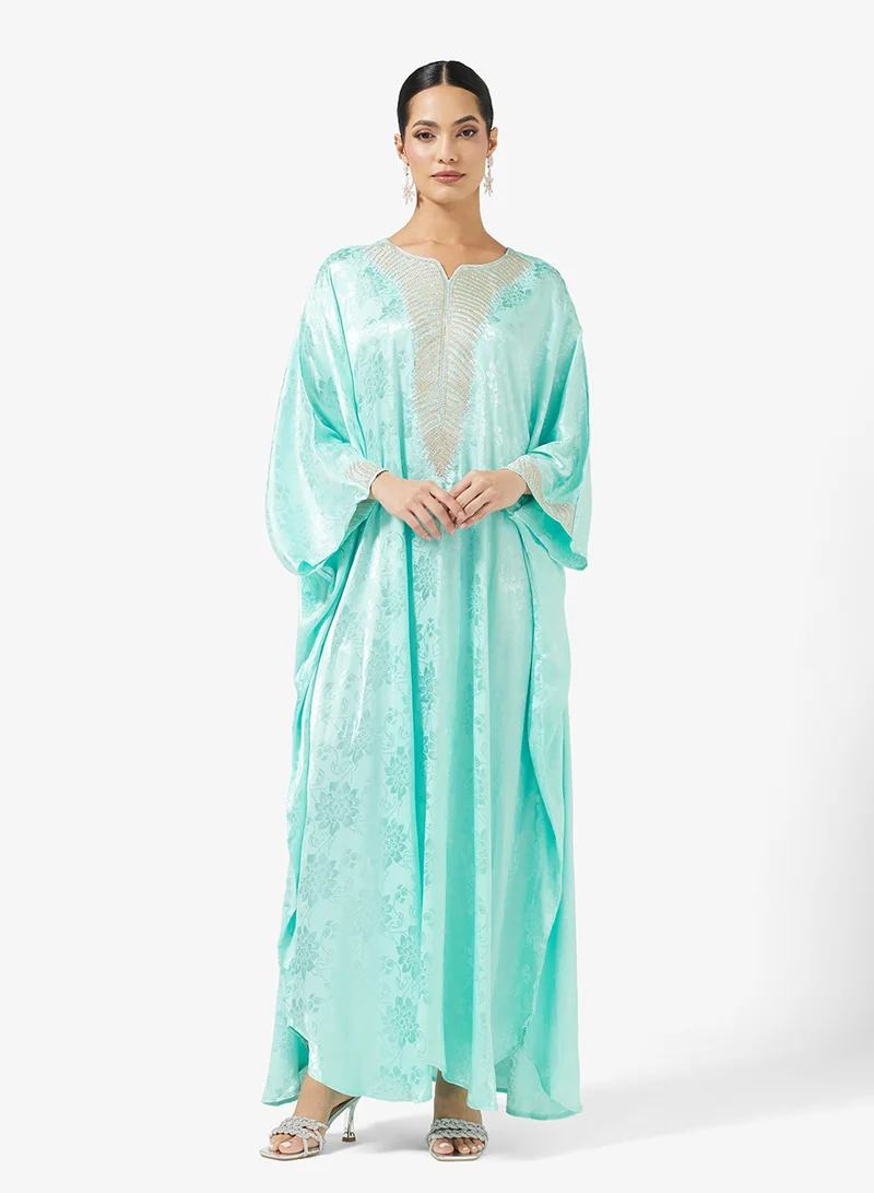 Khizana Printed Kaftan