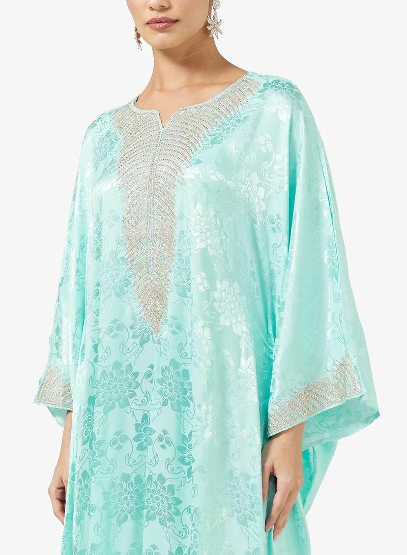Khizana Printed Kaftan