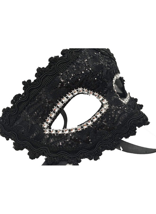 Geek-M Geek-M Masquerade Mask for Women Venetian Party Prom Ball Mask Pretty Masks for Halloween  - Image 5