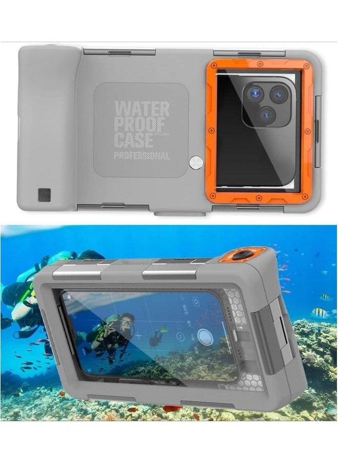 Generic - IP68 Waterproof Case for iPhone 16 / Plus/Pro/Pro Max,Universal Diving Underwater Phone Case,Sealed Photography Protective Cover Suitable Swimming u0026 - Image 1