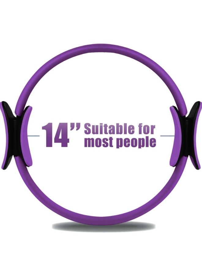 Ru syanl Yoga and Pilates Ring Circle Diameter 38cm Magic Fitness Circle for Toning Inner and Outer Thighs  - Image 5