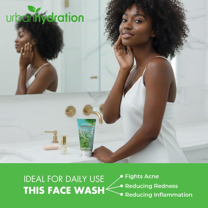 Urban Hydration Sea Acne Gone Algae Face Wash | Helps with Acne, Reduces Redness and Inflammation For All Skin Types | 4 Fl Ounces - Image 5