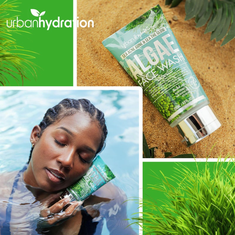 Urban Hydration Sea Acne Gone Algae Face Wash | Helps with Acne, Reduces Redness and Inflammation For All Skin Types | 4 Fl Ounces - Image 4