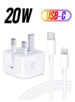 iPhone Charger Fast PD20W USB C Wall Charger Fast Charging Type-C USB Charger Plug Universal Travel Adapter Type C Wall Plug Compatible for iPad Pro,iPad mini, iPhone 13 Pro/13 Pro Max/13/12/11