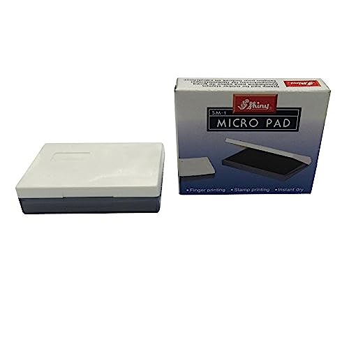Shiny SM-1 Finger and Thumb Print Ink Pad (Blue) - Image 1