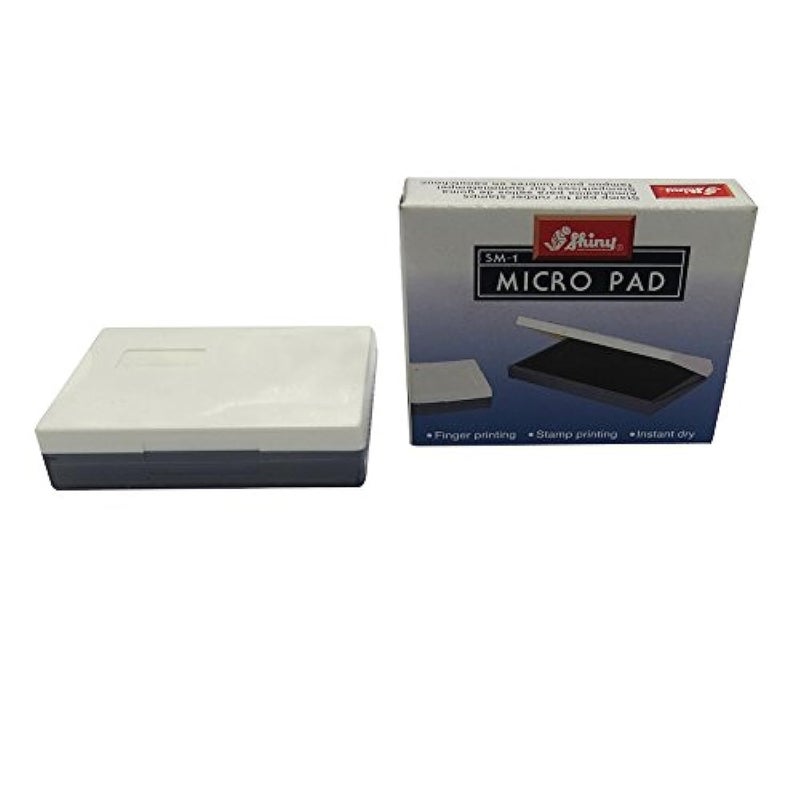 Shiny SM-1 Finger and Thumb Print Ink Pad (Blue) - Image 3