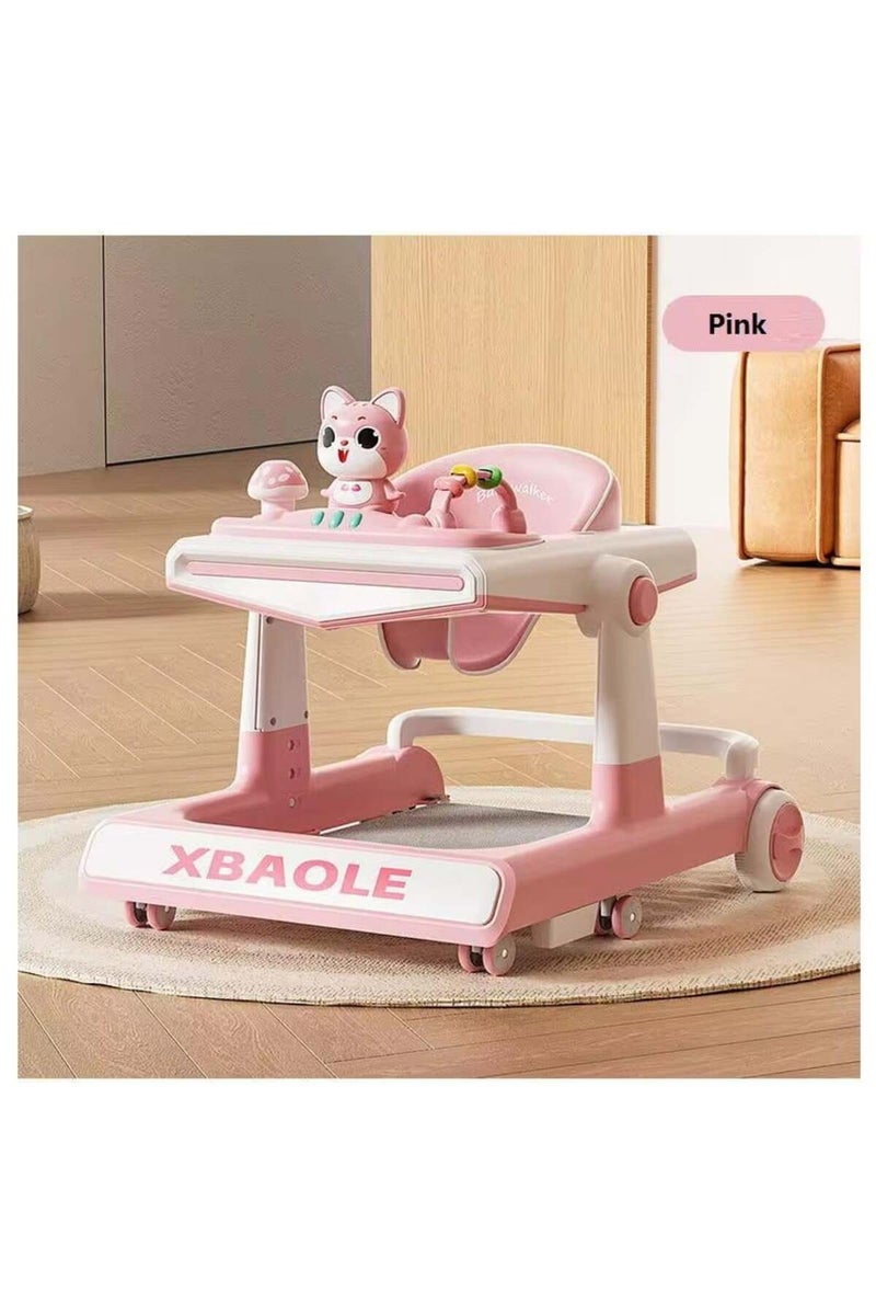 Cute Pink Baby Walker for Kids - Image 1