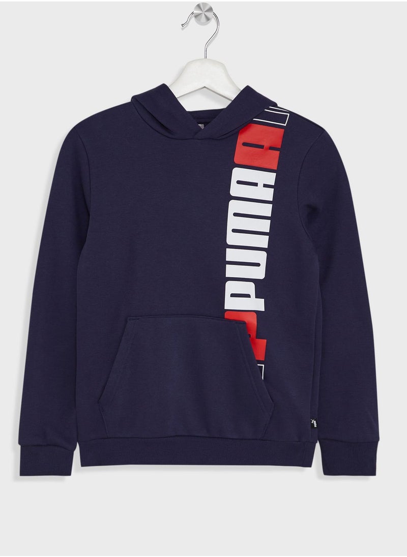 PUMA - Kids Essential Logo Lab Hoodie Fl - Image 1