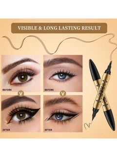 Brow and Line 2in1 Ink Pen for Eyebrow and Eyeliner Pen Waterproof Eyeliner Pencil 3D Microblading Eyebrow Tattoo Pencil 4 Fork Tip with Eyeliner Dark Brown Eyebrow and Black Eyeliner Pencil 02 - pzsku/Z2821A8B26DBA3C931E41Z/45/_/1718788867/2114c6bc-bb95-4b22-b6e3-d752d5eae133