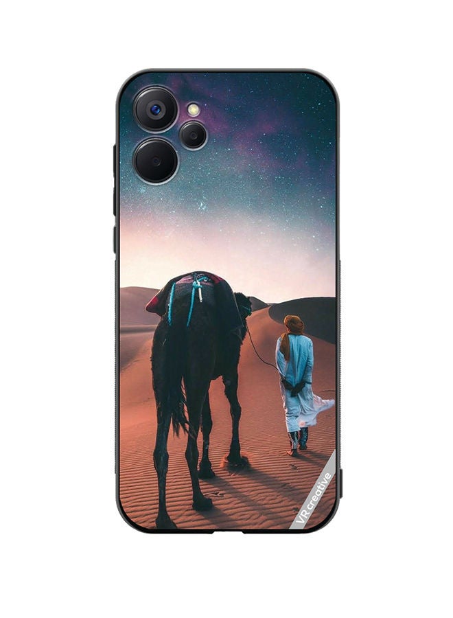 VR CREATIVE Protective Case Cover For Realme 9i 5G Camel Design Multicolour - Image 1
