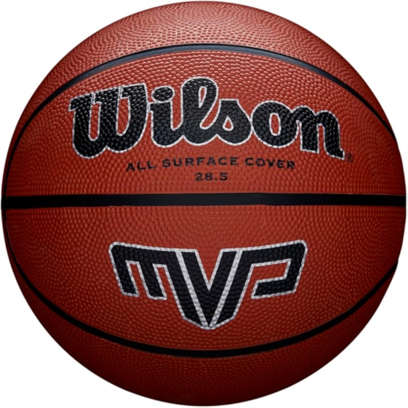 Wilson Unisex Basketball MVP Orange 7