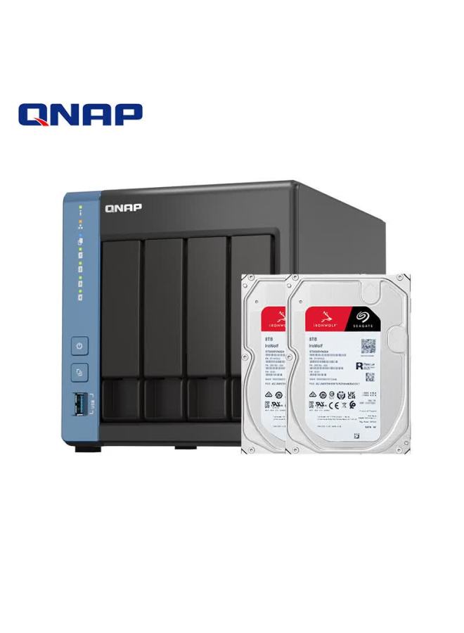 Qnap Ts-416 Sky Shield Four-core Processor, 16tb Nas Private Cloud Network Storage Server, Disk Array Cloud Storage, Mobile Phone Expansion - Image 1