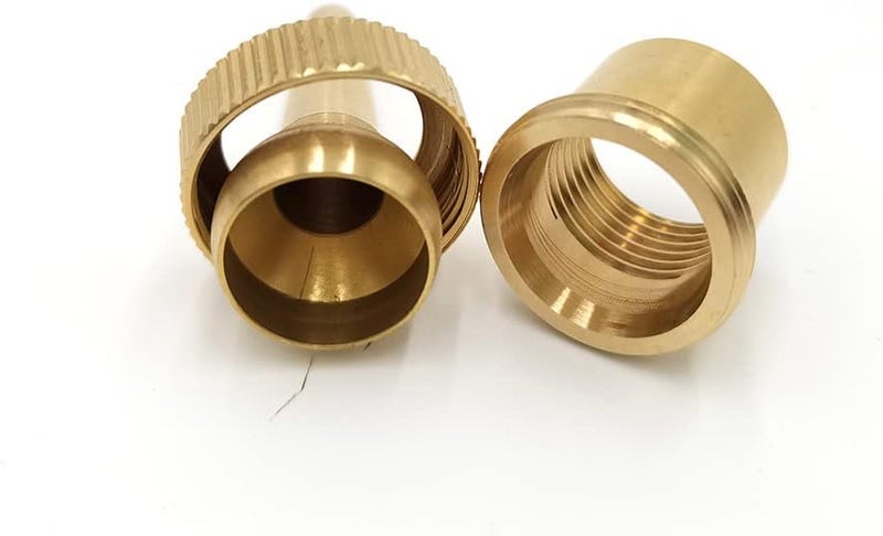 QLLUCKLY 6pcs 1/2" DN15 Brass Fountain Nozzle Adjustable Direction Jet Water Spray Head for Landscaping Use - Image 4