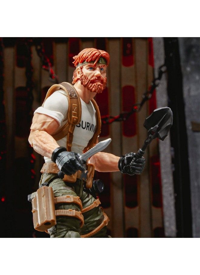 G. I. Joe G.I. Joe Classified Series Stuart Outback Selkirk Action Figure 63 Collectible Premium Toy With Accessories 6Inchscale Custom Package Art  - Image 5