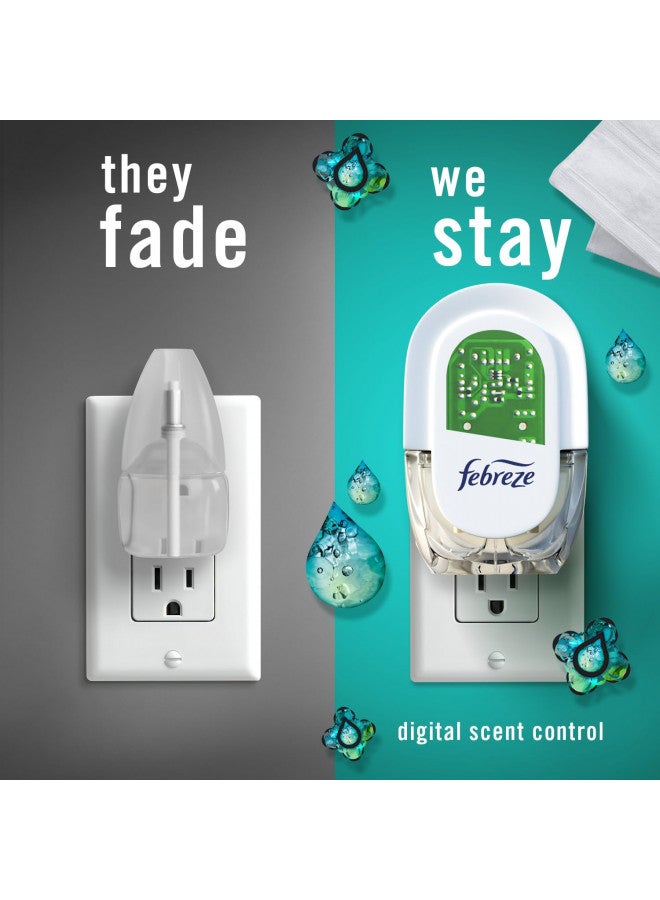 febreze Febreze Plug in Air Fresheners, Wall Plug in Air Freshener, Unstopables Fresh, Odor Fighter for Strong Odors, Scented Oil Refill (3 Count) - Image 5
