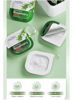 SADOER 2-Boxes Rosemary Nourishing and Smoothing Hair Mask,Penetration Essence Hair Mask Hair Treatment  - Image 4