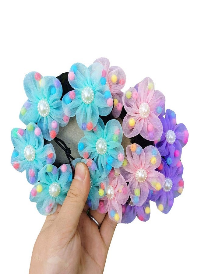 GSHLLO 3 PCS Girls Ballet Bun Covers Dance Snood Hair Net Accessories for Dancers Skating A - Image 1