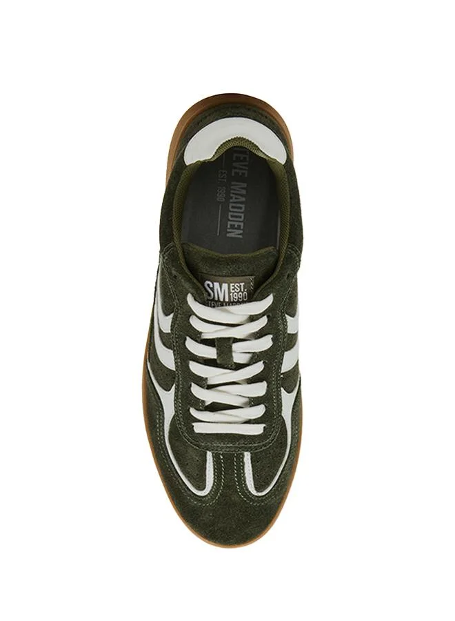 Steve Madden Carson Men's Olive Green Sneakers