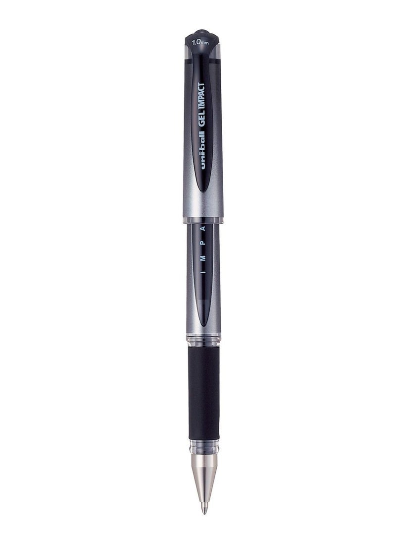 Uniball 12-Piece Gel Impact Broad Gel Pen 1.0mm Tip Black Ink - Image 3