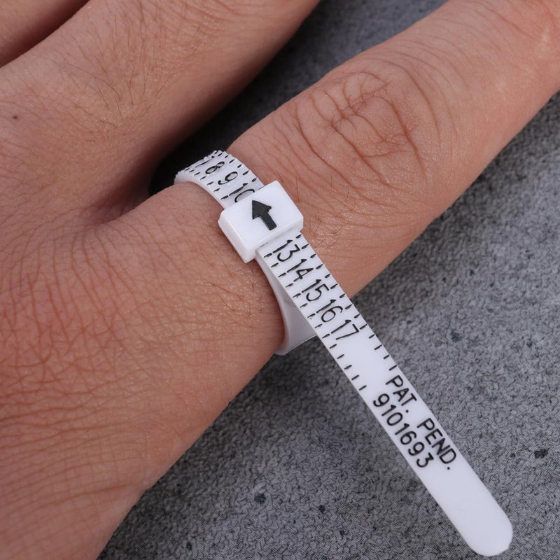 أداة قياس مقاسات الخواتم Gadpiparty Ring Gauge Multisizer، مناسبة للرجال والنساء لفحص وتعديل ملاءمة الخواتم في الولايات المتحدة الأمريكية - Image 2